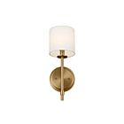 Applique murale Kichler 52505BNB 1-Lumière 40W Laiton naturel brossé