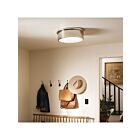 Plafonnier Kichler 52541PN 3-Lumières 180W Nickel poli
