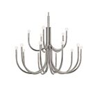 Lustre Kichler 52552PN 15-lumières 900W Bronze Champagne