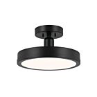 Plafonnier semi-encastré Kichler 52589BK 1-lumière 48W Noir