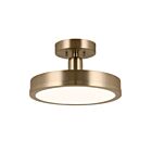 Plafonnier semi-encastré Kichler 52589CPZ 1-lumière 48W Bronze Champagne