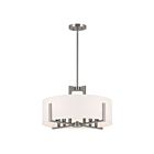Plafonnier semi-encastré Kichler 52592CLP 8-lumières 200W Étain classique