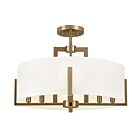 Kichler 52592CPZ Malen 8-Lumières 200W Champagne Bronze Suspendu