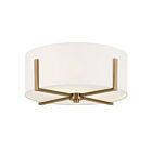 Plafonnier Kichler 52593CPZ 2-lumières 120W Bronze Champagne