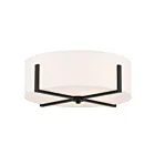 Plafonnier Kichler 52594BK 4-lumières 240W Noir