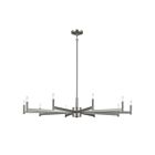 Lustre Kichler 52613SN 10-lumières 600W Nickel satiné