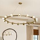 Kichler 52644CPZ Palta 15-Lumières 900W Champagne Bronze Lustre