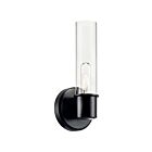 Kichler Aviv 52653BK 1-Lumière Noir 60W Applique murale