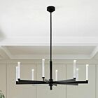 Kichler 52668BK Sycara 39.9W Noir Lustre