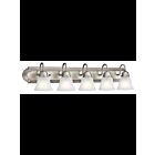 Luminaire de vanité Kichler 5339NIS 5-lumières 100W nickel brossé