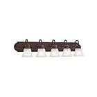 Luminaire de vanité Kichler 5339TZS 5-lumières 100W bronze tannery