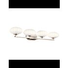 Luminaire de vanité Kichler Pim 55026PN 4-lumières 50W nickel poli