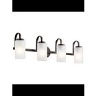 Luminaire de vanité Kichler Kennewick 55088OZ 4-lumières 75W vieux bronze