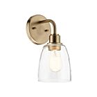 Applique murale Kichler Meller 55100CPZ 1-lumière 60W Champagne Bronze