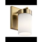 Luminaire de vanité Kichler Ciona 55110BNB 1-lumière 100W laiton naturel brossé