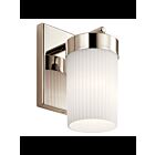 Luminaire de vanité Kichler Ciona 55110PN 1-lumière 100W nickel poli