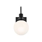 Applique murale Kichler 55149BK 1-lumière 60W Noir