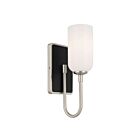 Applique murale Kichler 55161NI 1-lumière 60W Nickel brossé
