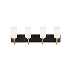Luminaire de vanité Kichler 55164CPZ 3.-lumières 180W Bronze Champagne