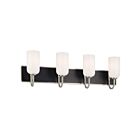 Luminaire de vanité Kichler 55164NI 3.-lumières 180W Nickel brossé