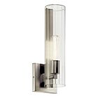 Kichler Jemsa 55165NI 1-Lumière Nickel brossé Applique murale