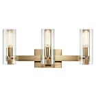 Kichler 55168CPZ Jemsa 3-Lumières 180W Champagne Bronze Lumière de Vanité