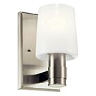 Kichler Adani 55174NI 1-Lumière Nickel brossé Applique murale