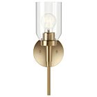 Kichler Madden 55183CPZ 1-Lumière Bronze Champagne Applique murale