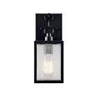 Lanterne murale Kichler 59005BKT 1-lumière 75W Noir
