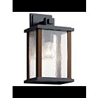 Lanterne murale extérieur Kichler Marimount 59017BK 1-lumière 100W noir