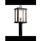 Lampe sur poteau extérieur Kichler Marimount 59019BK 1-lumière 150W noir