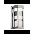 Lanterne murale extérieur à LED Kichler Ryler 59035BALED 1-lumière 9W aluminium brossé