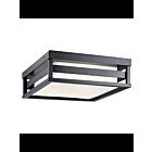 Plafonnier extérieur à LED Kichler Ryler 59037BKLED 1-lumière 23W noir
