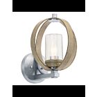 Lanterne murale extérieur Kichler Grand 59066DAG 1-lumière 75W gris antique