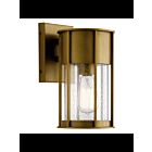 Lanterne murale extérieur Kichler Camillo 59079NBR 1-lumière 100W laiton naturel