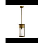 Suspendu extérieur Kichler Camillo 59082NBR 1-lumière 100W laiton naturel