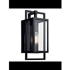Lanterne murale extérieur Kichler Goson 59086BK 1-lumière 100W noir