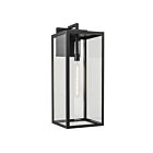 Kichler Branner 59114BKT 1-Lumière Noir texturé 60W Lanterne murale extérieur