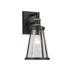 Kichler Talman 59146BKT 1-Lumière Noir texturé 60W Lanterne murale extérieur