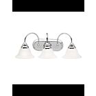 Luminaire de vanité Kichler Telford 5993CH 3-lumières 100W chrome