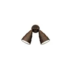 Lanterne murale extérieur Kichler 6052AZ 2-lumières 150W bronze architectural