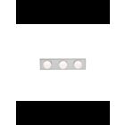 Luminaire de vanité Kichler 623NI 3-lumières 60W nickel brossé