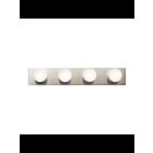 Luminaire de vanité Kichler 624NI 4-lumières 60W nickel brossé