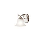 Applique murale Kichler Dover 6719NI 1-lumière 100W nickel brossé