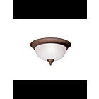Plafonnier Kichler Dover 8064TZ 2-lumières 60W bronze tannery