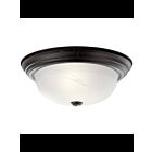 Plafonnier Kichler 8109TZ 2-lumières 60W bronze tannery