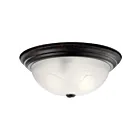Plafonnier Kichler 8110TZ 3-lumières 60W bronze tannery