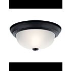 Plafonnier Kichler 8111BK 2-lumières 60W noir