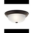 Plafonnier Kichler 8112OZ 2-lumières 60W vieux bronze
