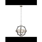 Lustre à 1 étage Kichler Elula 82269 6-lumières 60W fer d'enclume